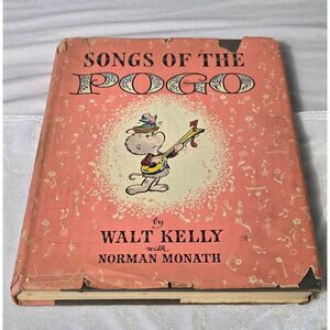 VTG 1956 Songs of Pogo Hardcover by Walt Kelly